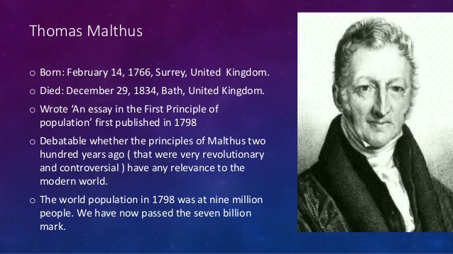 Worldly Malthus